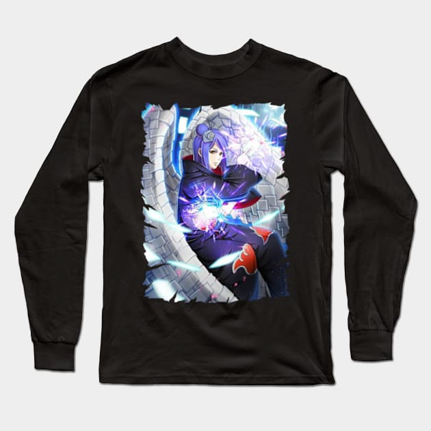 KONAN ANIME MERCHANDISE Long Sleeve T-Shirt by julii.draws